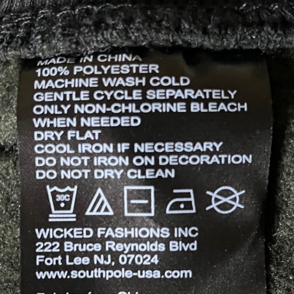 Southpole Jogger Sweatpant   Kids Size L (14-16)  NWT - Picture 7 of 7